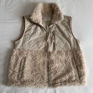 Abercrombie Shearling Vest